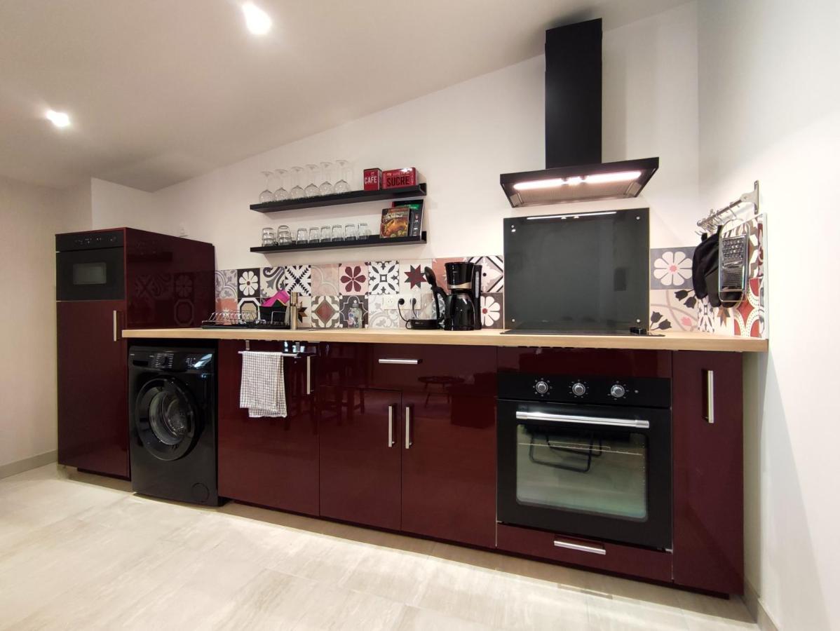 Chaleureux appartement à deux pas du centre-ville de Castillon, de la Dordogne et proche Saint-Emilion Esterno foto
